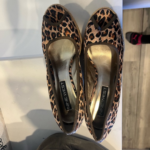 Nine West Leopard Wedges - Picture 5 of 5